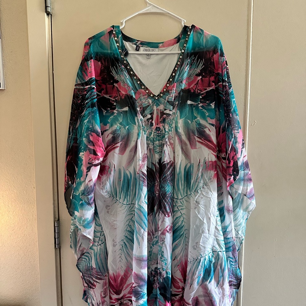 Chico's Vibrant Floral Tunic